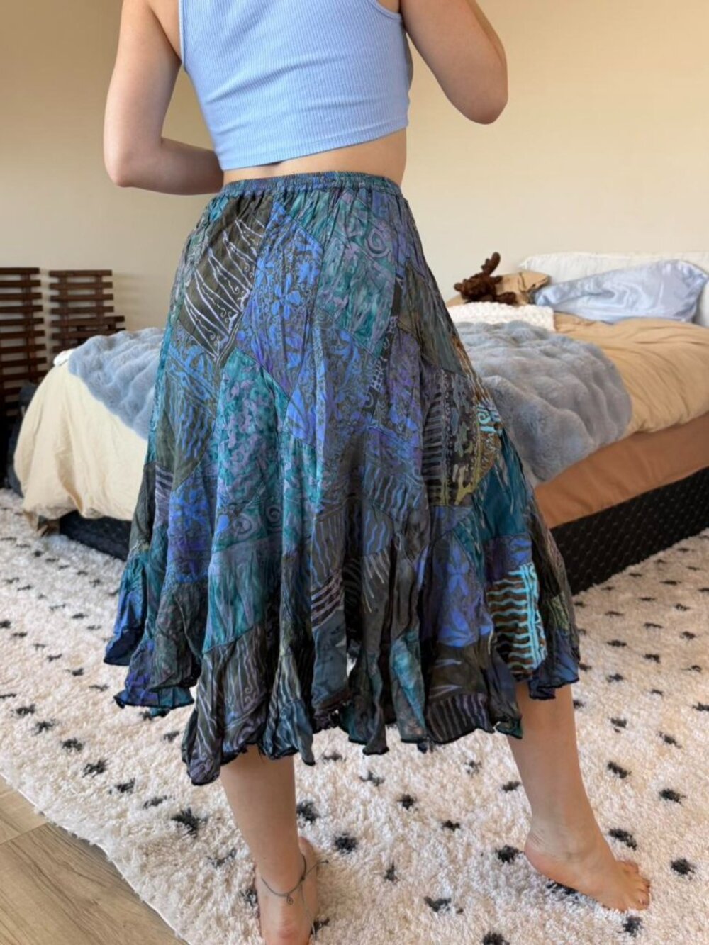 Boho Fairy Midi Skirt